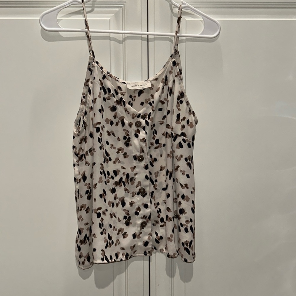 Saints and Hearts Blouse Size M